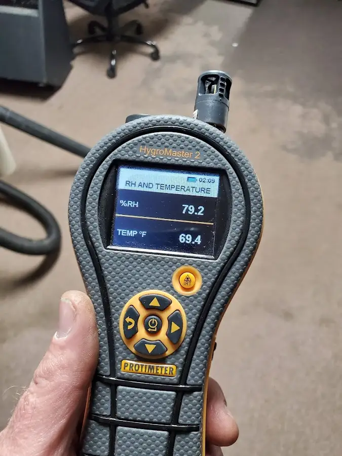 Moisture meter humidity assessment for Fire & Smoke Damage Restoration in St. Augustine Beach